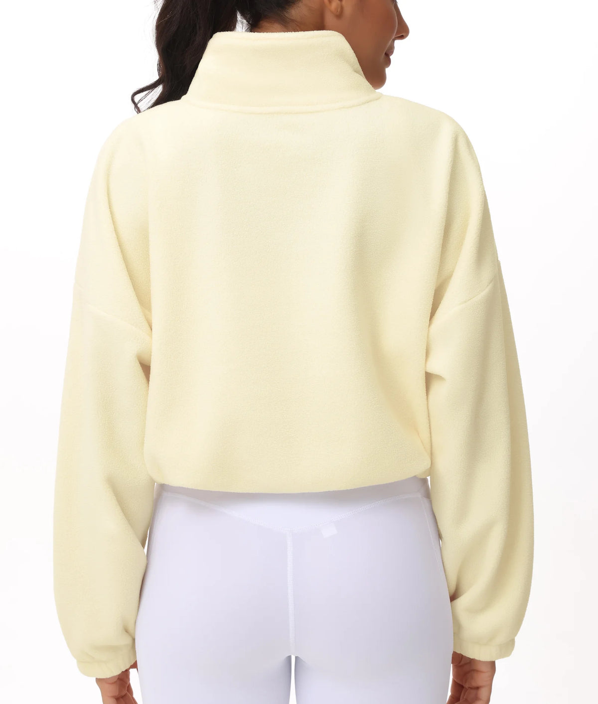 THE GYM PEOPLE Women's Half Zip Fleece Workout Pullover Sweatshirt
