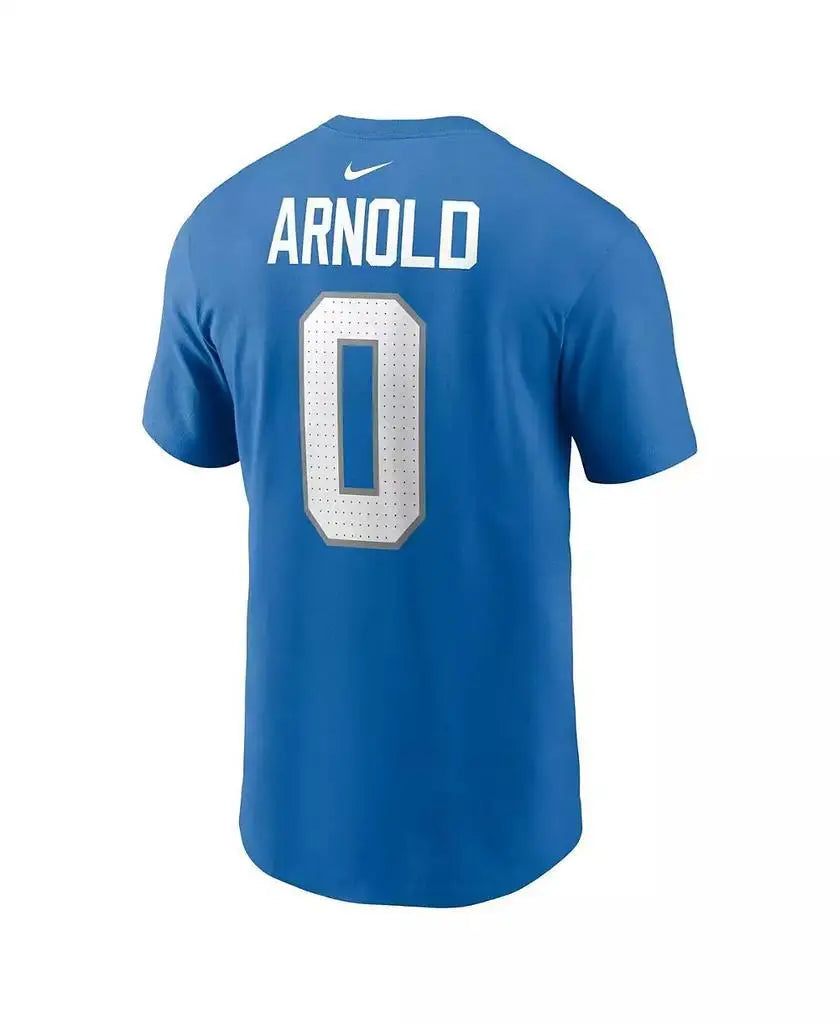 Nike | Men's Terrion Arnold Blue Detroit Lions Name Number T-Shirt