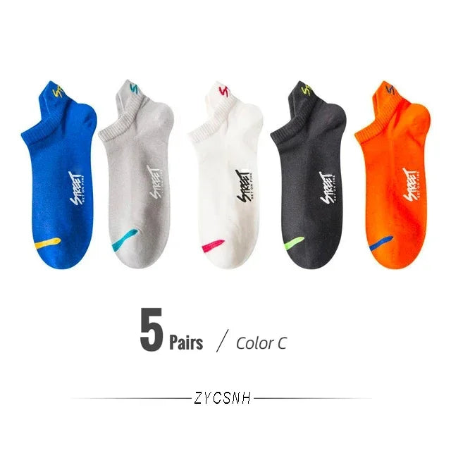Breathable Mesh Ankle Socks Unisex Running Sports For Men Women