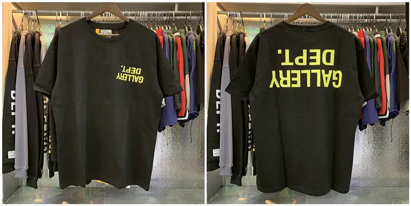 Vintage Washed Cotton Oversized Unisex Printed Streetwear Top
