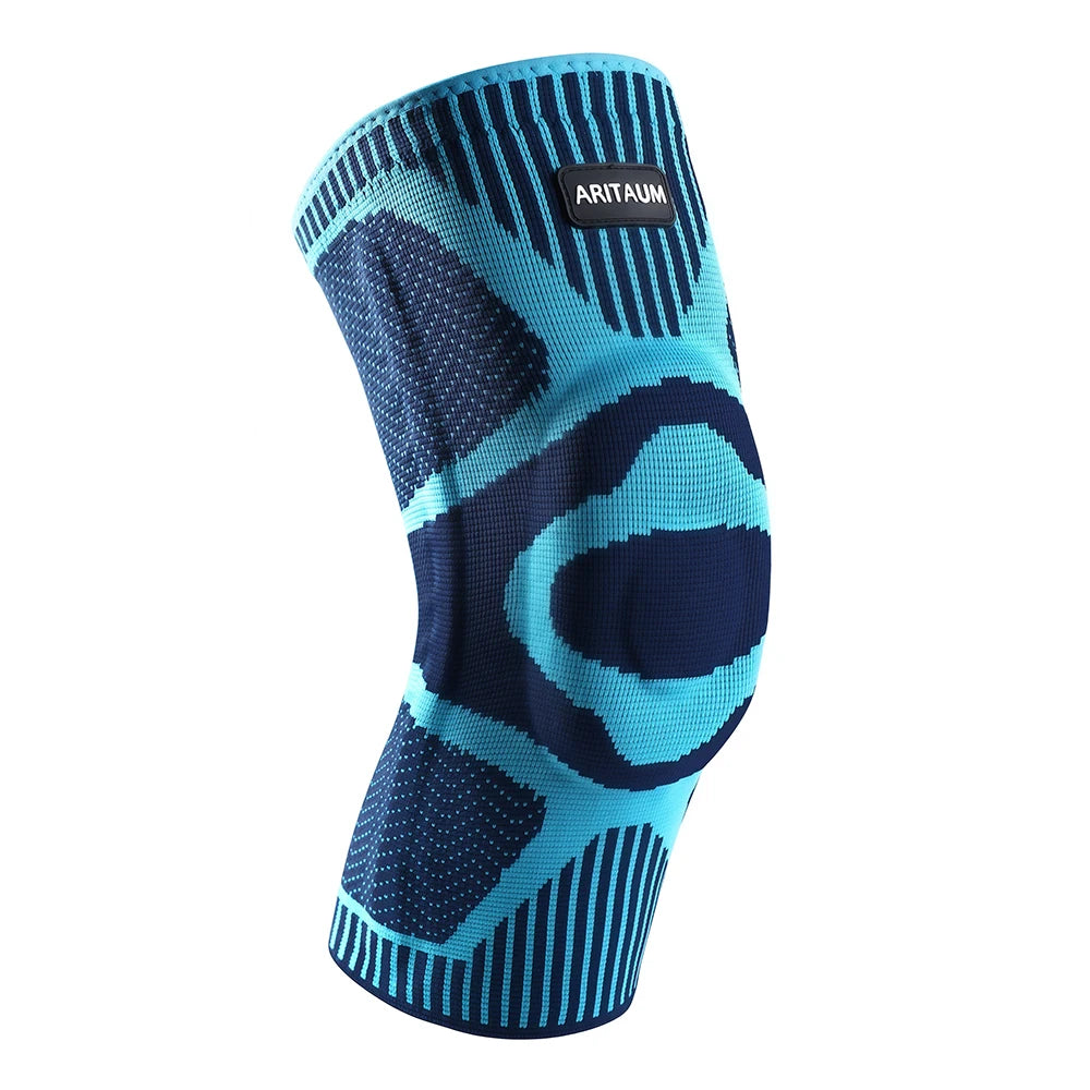 Professional Sports Knee Pads With Silicone Spring Support