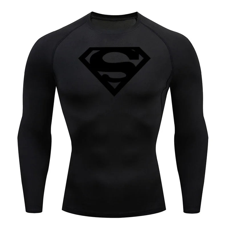 Unisex Quick Dry Compression Shirt For Fitness And Training