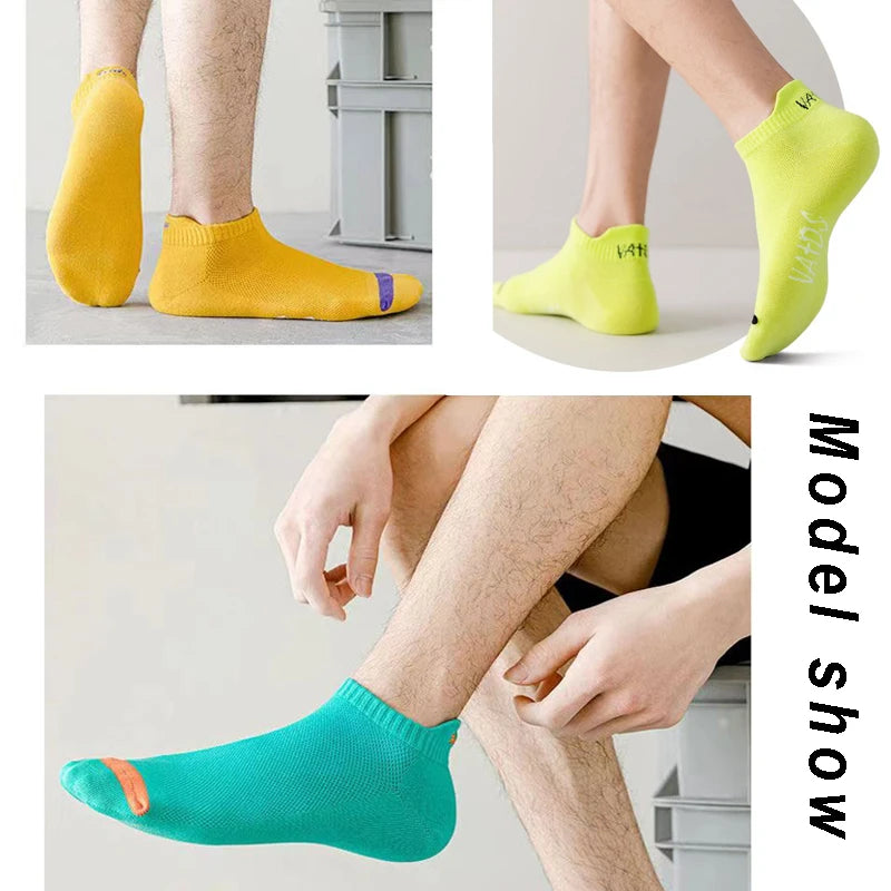 Breathable Mesh Ankle Socks Unisex Running Sports For Men Women