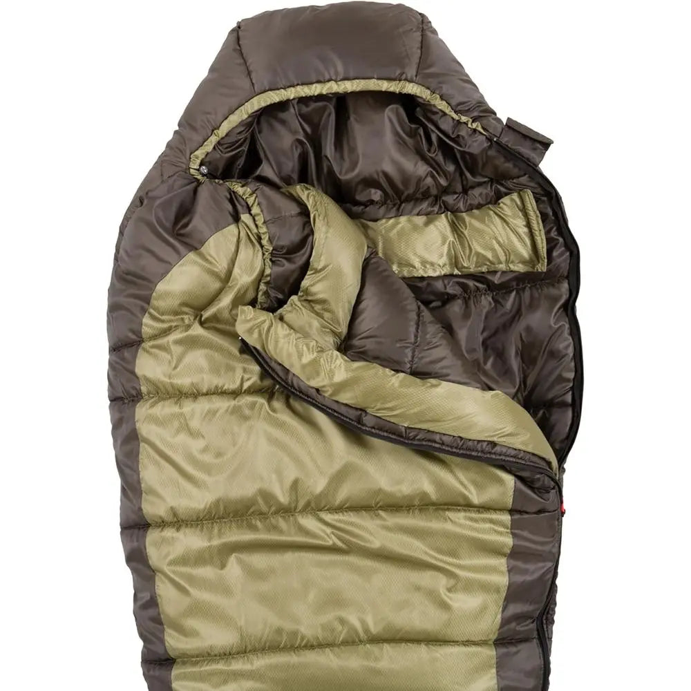 0 Degree Cold Weather Mummy Sleeping Bag NoSnag Zipper Hood