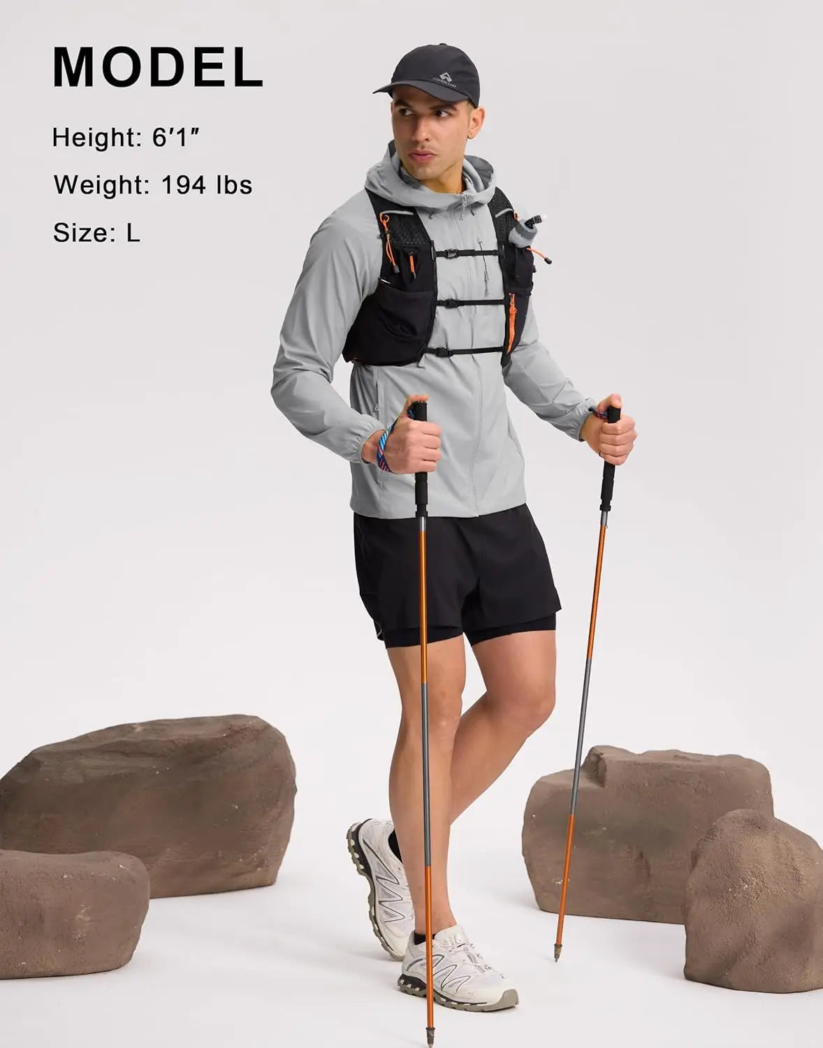 Pioneer Camp Men's UPF 100 Sun Protection Hoodie Jacket