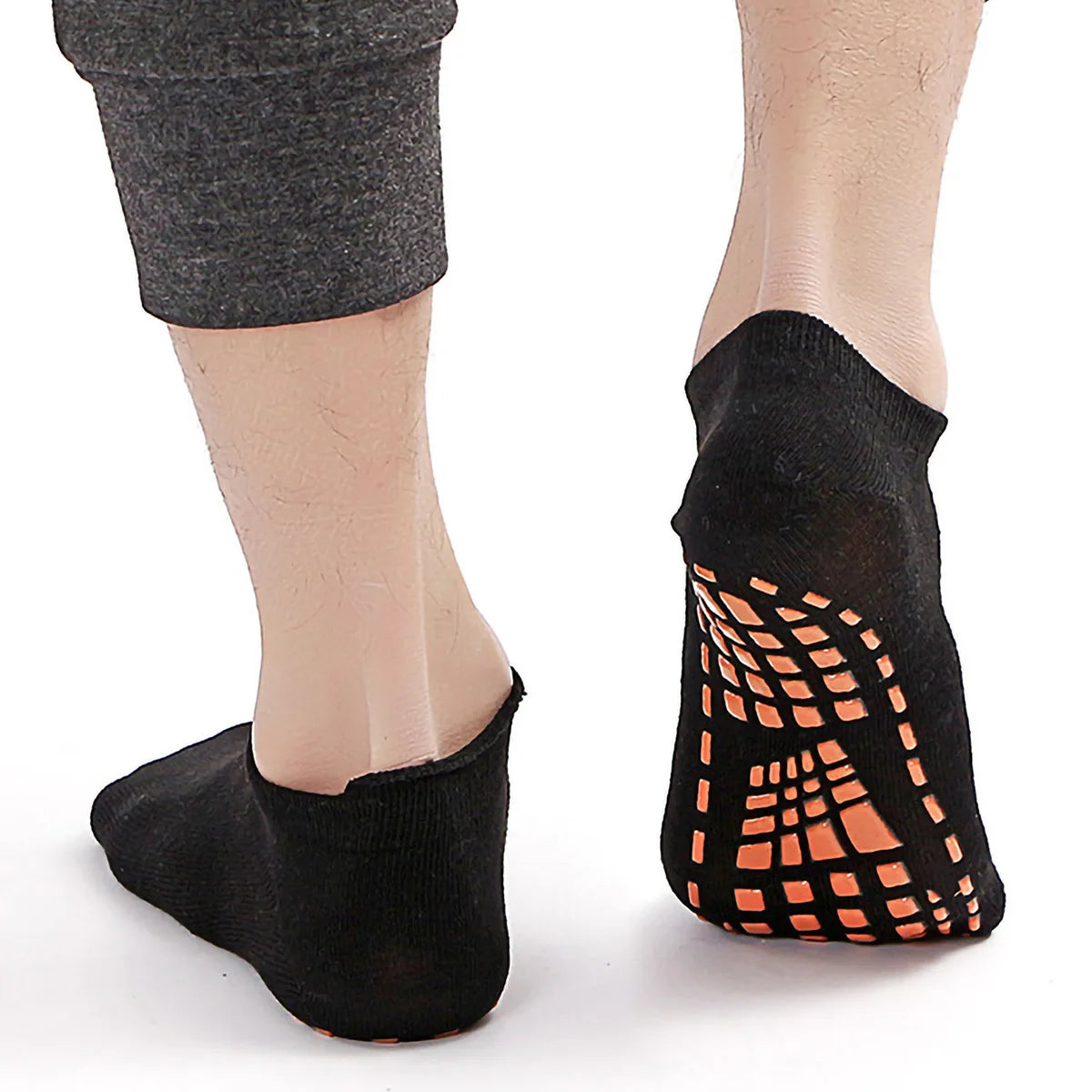 Non Slip Silicone Grip Socks For Yoga Pilates Indoor Sports