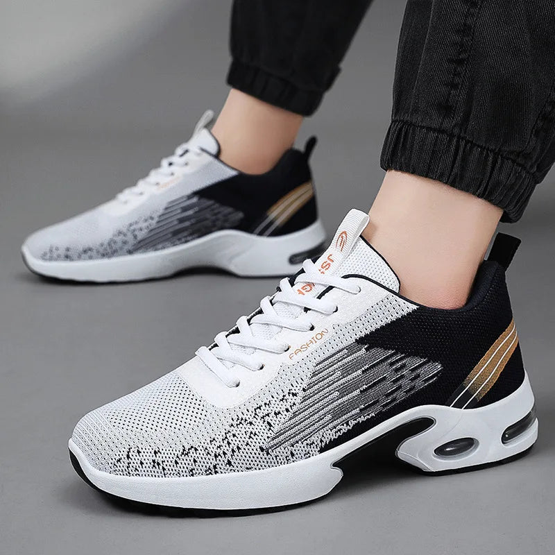 Men's Breathable Running Shoes With Air Cushion Support