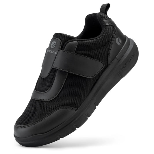 Fitville Men's Extra Wide Diabetic Shoes For Swollen Feet Relief