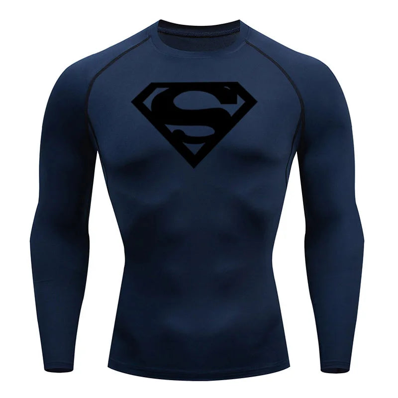 Unisex Quick Dry Compression Shirt For Fitness And Training