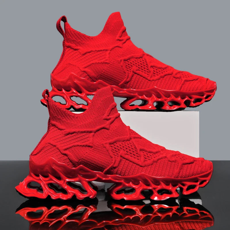 Lexsan Men's Casual Sneakers Breathable Running Shoes