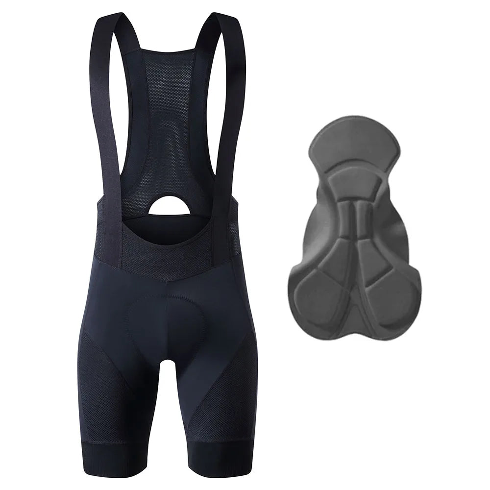 Ykywbike Quick Dry Padded Cycling Bib Shorts For Men