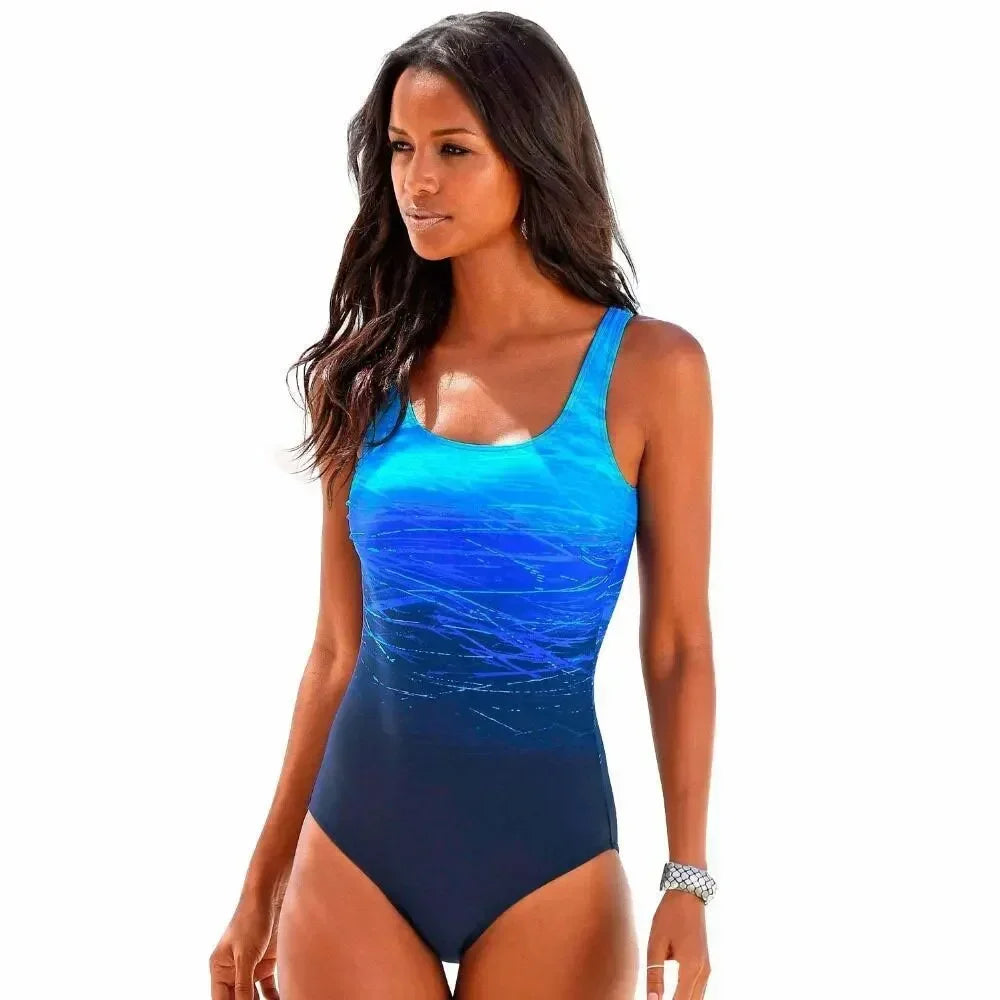 Womens One Piece Swimsuit Bathing Suit for Surfing and Swimming