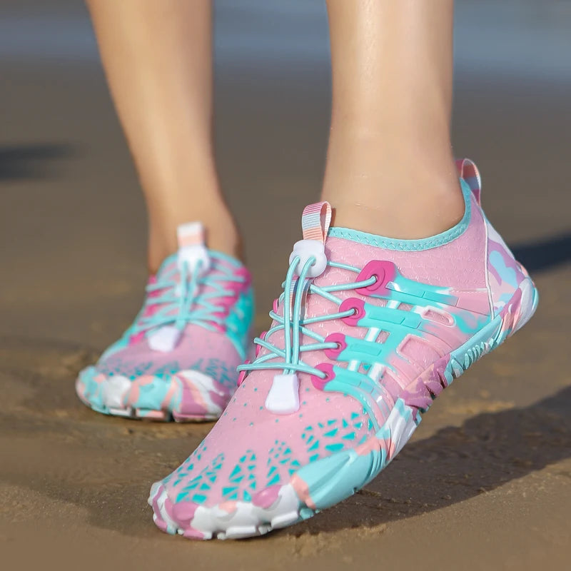 Women Quick Dry Water Shoes Breathable Barefoot Beach Aqua Sneakers