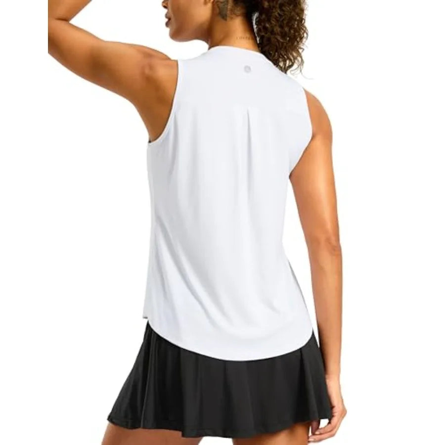Women's Workout Tank Top Sleeveless Athletic Yoga And Running