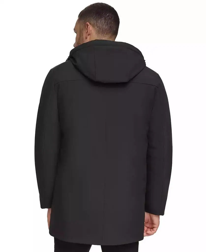 Calvin Klein Men's Waterproof Hooded Running Jacket Outdoor Sportswear for Active Flexibility Comfortable Fit