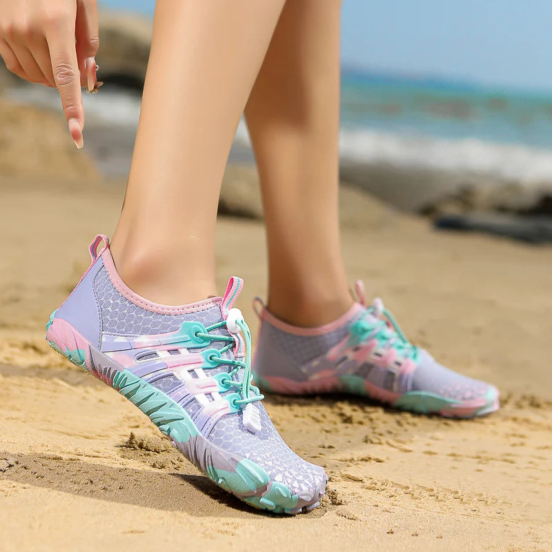 Women Quick Dry Water Shoes Breathable Barefoot Beach Aqua Sneakers