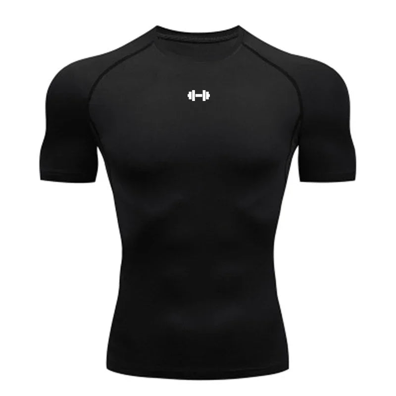 Quick Dry Compression T Shirt For Sports And Gym Wear