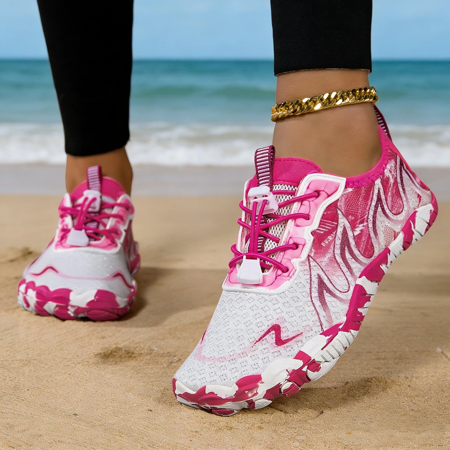 Breathable Quick Dry Barefoot Water Shoes For Swimming Yoga