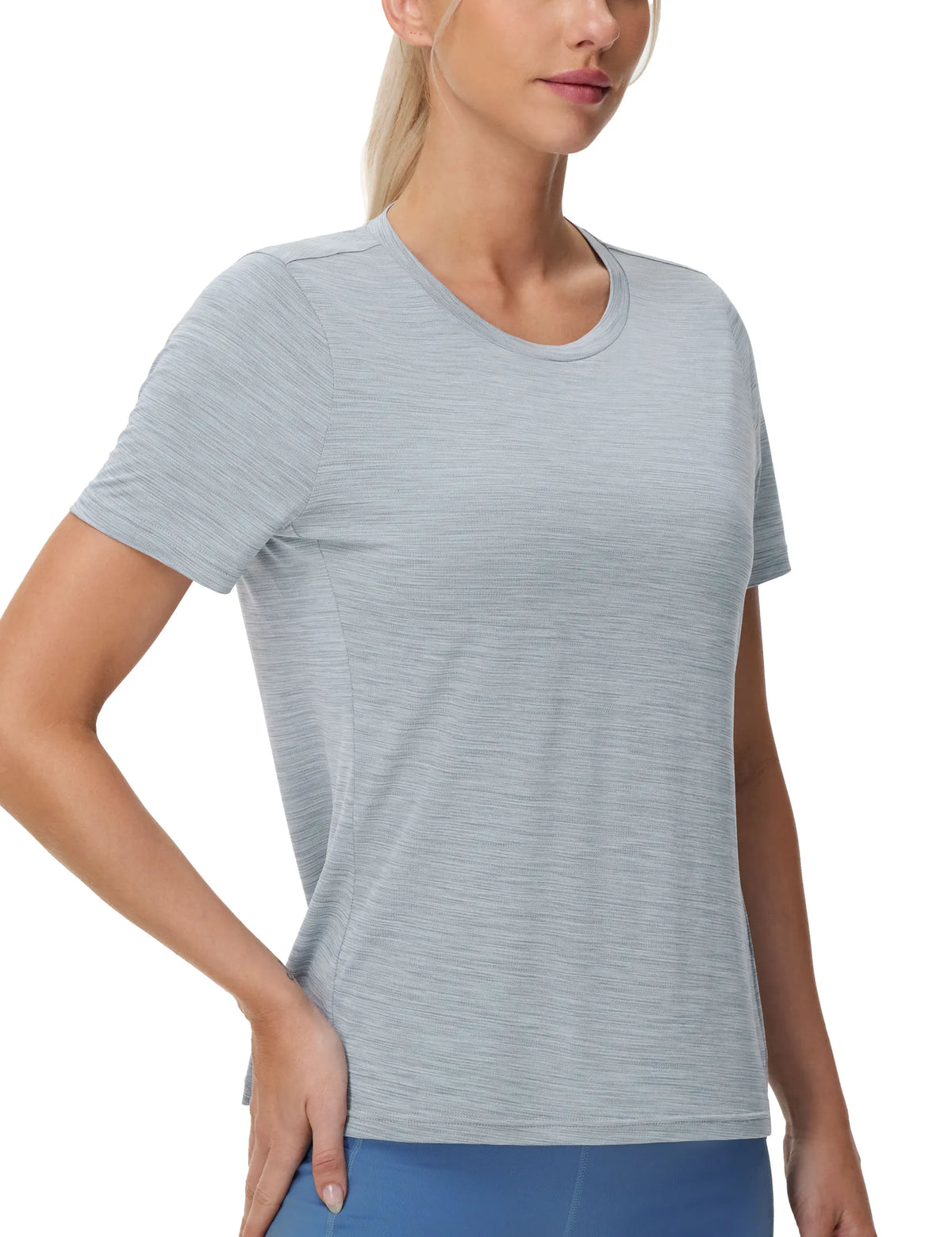The Gym People Womens Lightweight Short Sleeve Athletic Tee