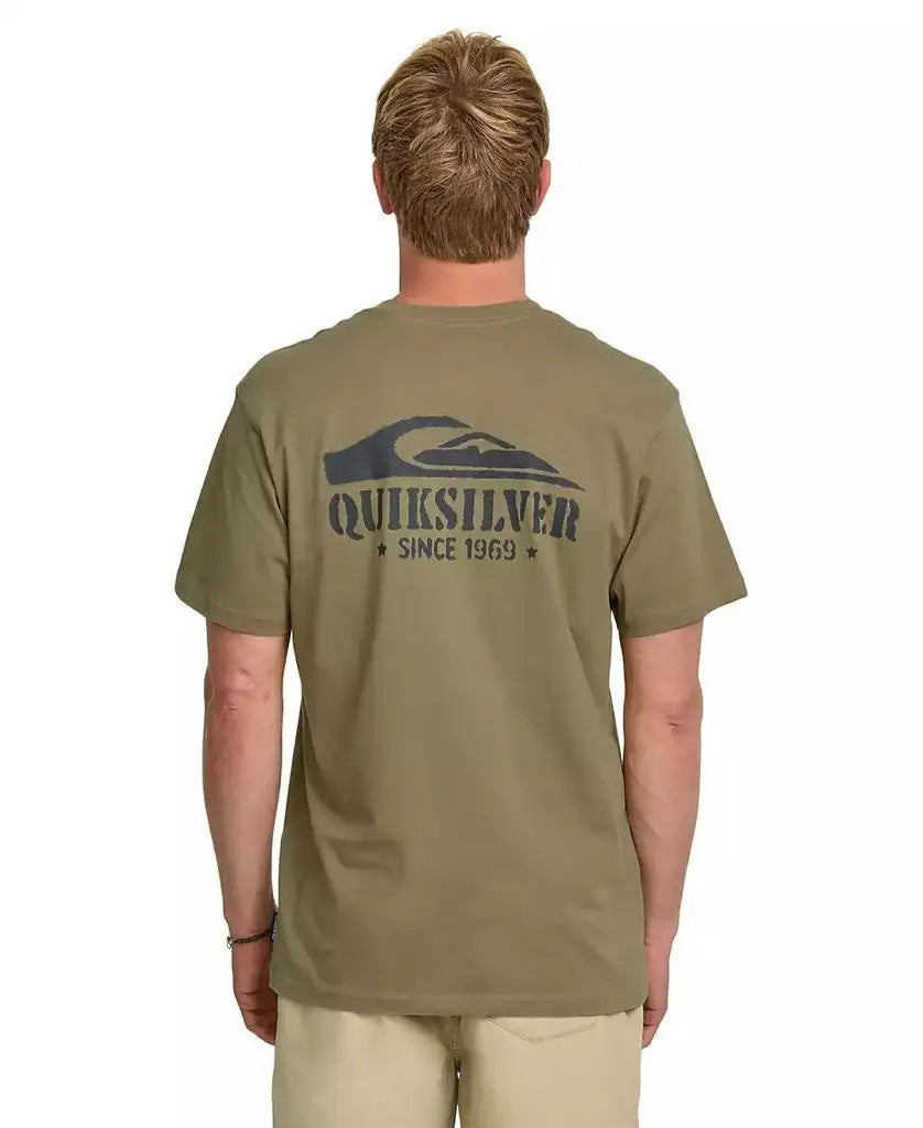 Quiksilver Men's Lightweight Breathable Moisture Wicking T-Shirt
