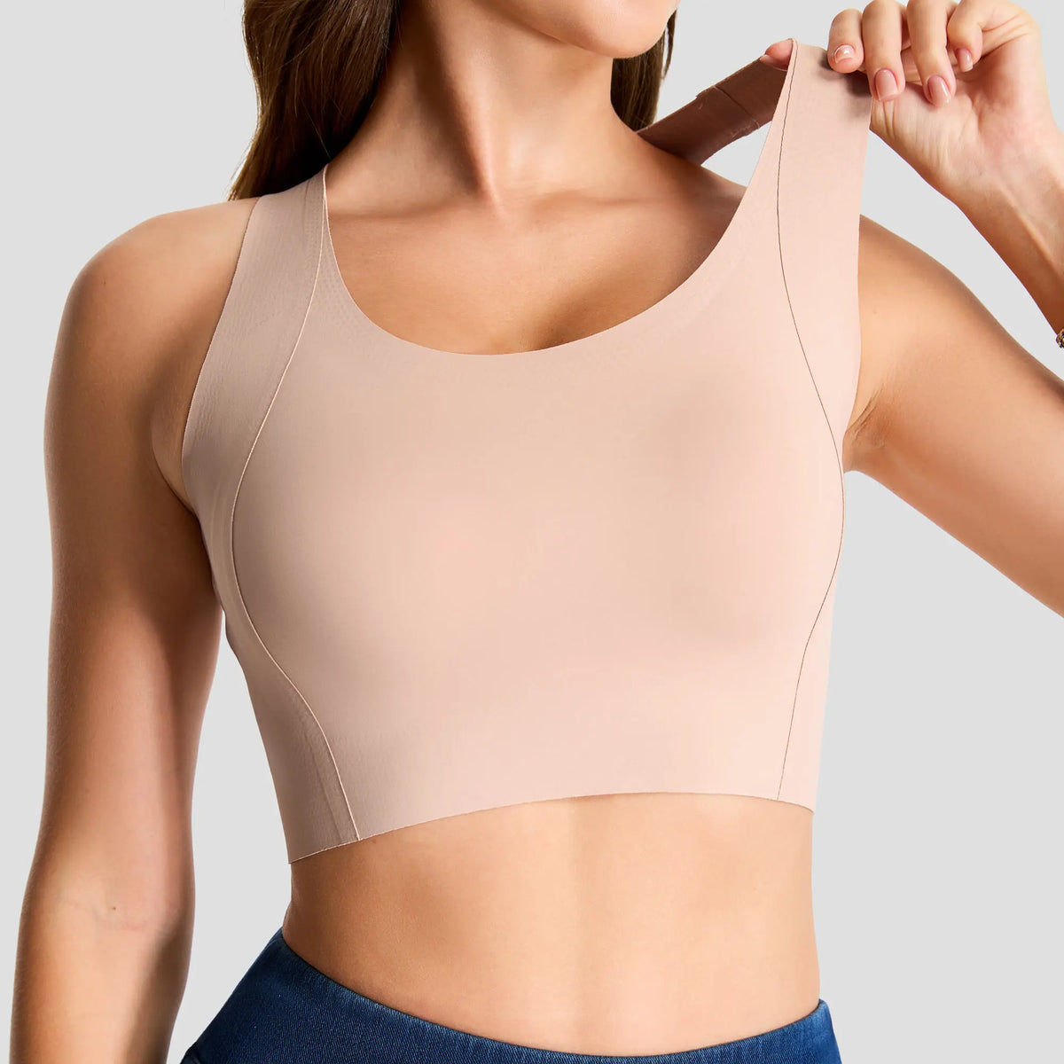 The Gym People Wireless Padded Sports Bra For Women