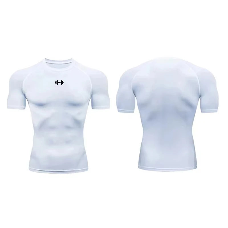 Quick Dry Compression T Shirt For Sports And Gym Wear