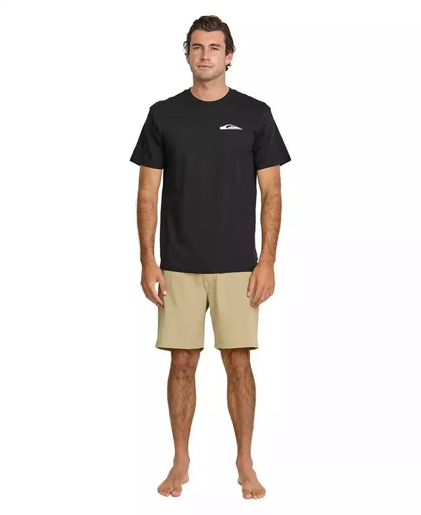 Quiksilver Men's Lightweight Breathable Moisture Wicking T-Shirt