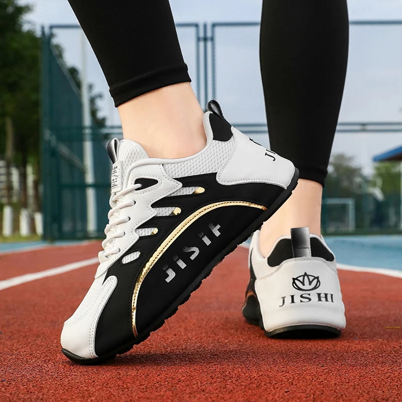 Mens Outdoor Running Sneakers With Thick Soles For Daily Wear
