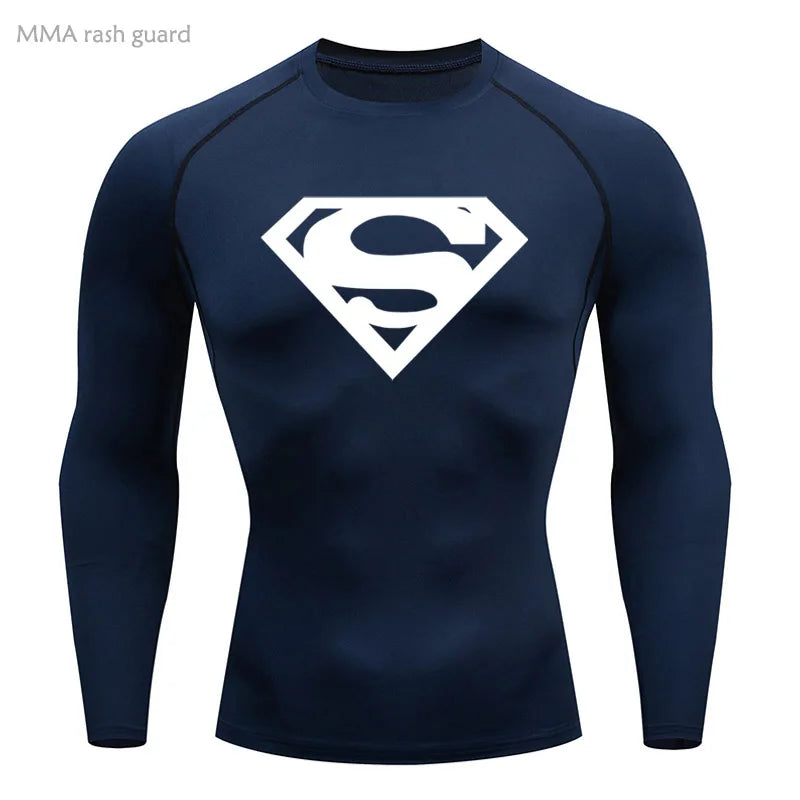 Unisex Quick Dry Compression Shirt For Fitness And Training