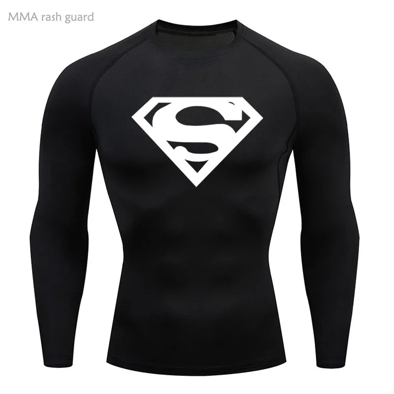 Unisex Quick Dry Compression Shirt For Fitness And Training