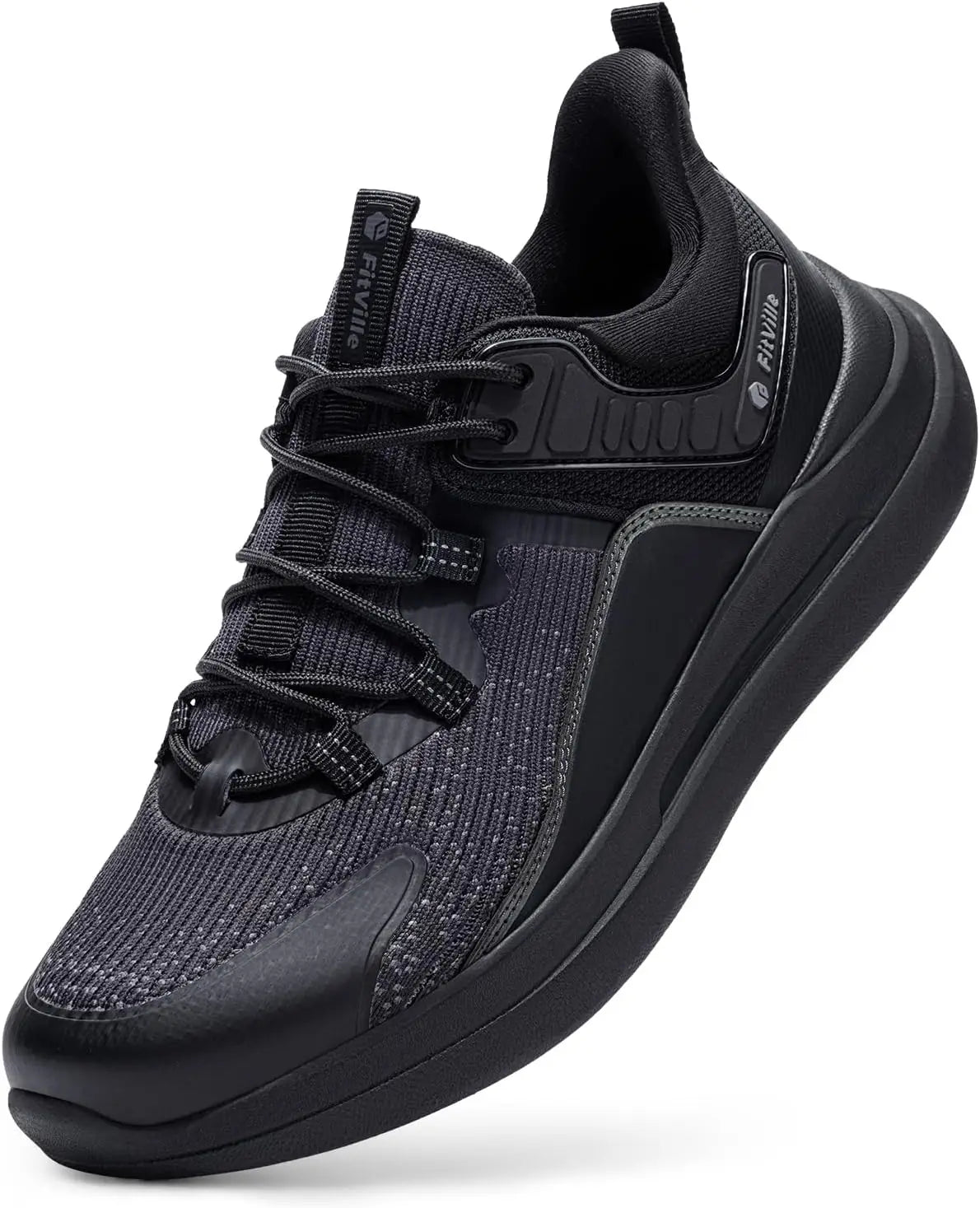 Fitville Men Wide Arch Support Walking Sneakers With Cushion