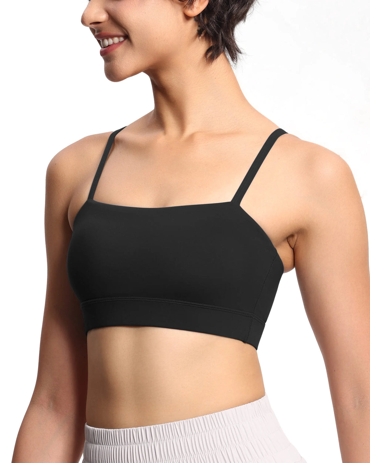 The Gym People Women Adjustable Wirefree Sports Bra With Pads