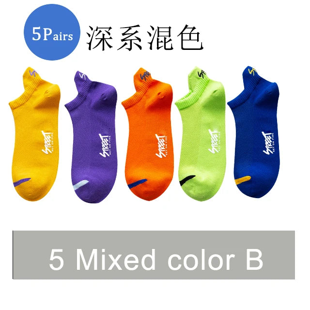 Breathable Mesh Ankle Socks Unisex Running Sports For Men Women
