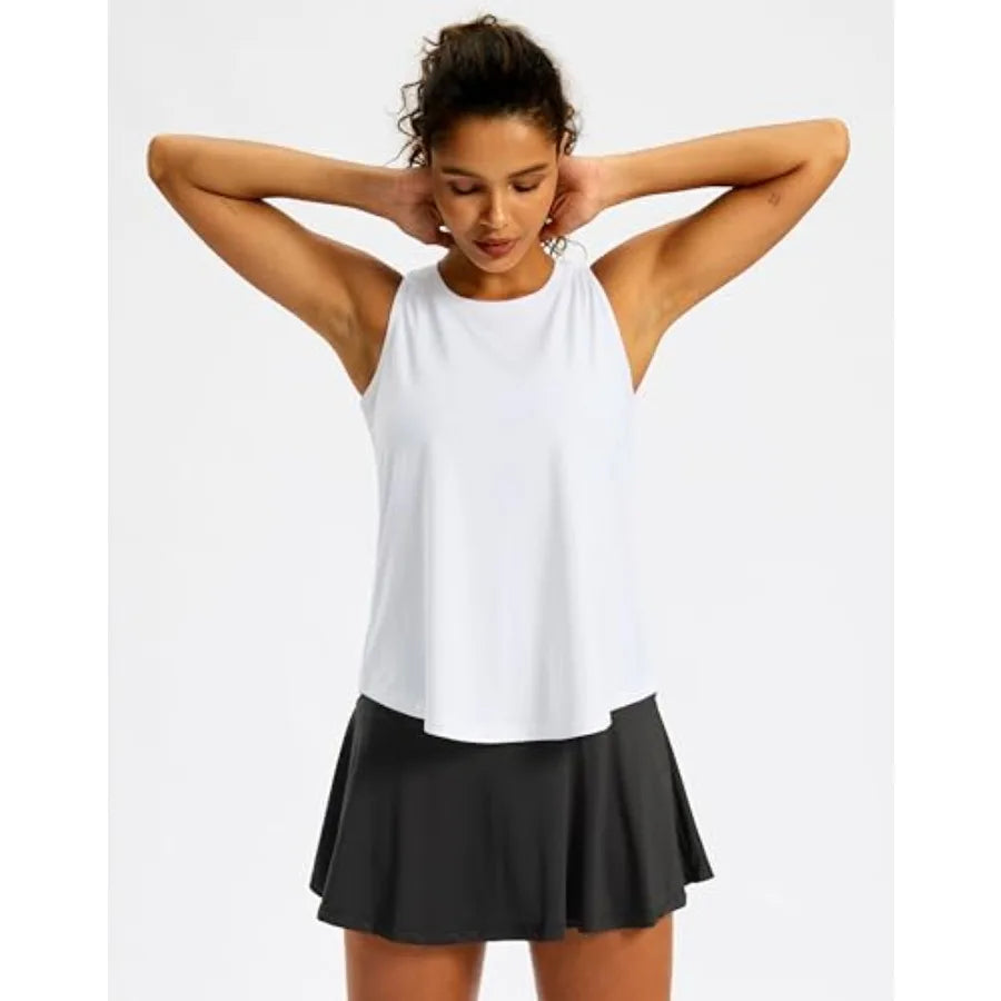 Women's Workout Tank Top Sleeveless Athletic Yoga And Running