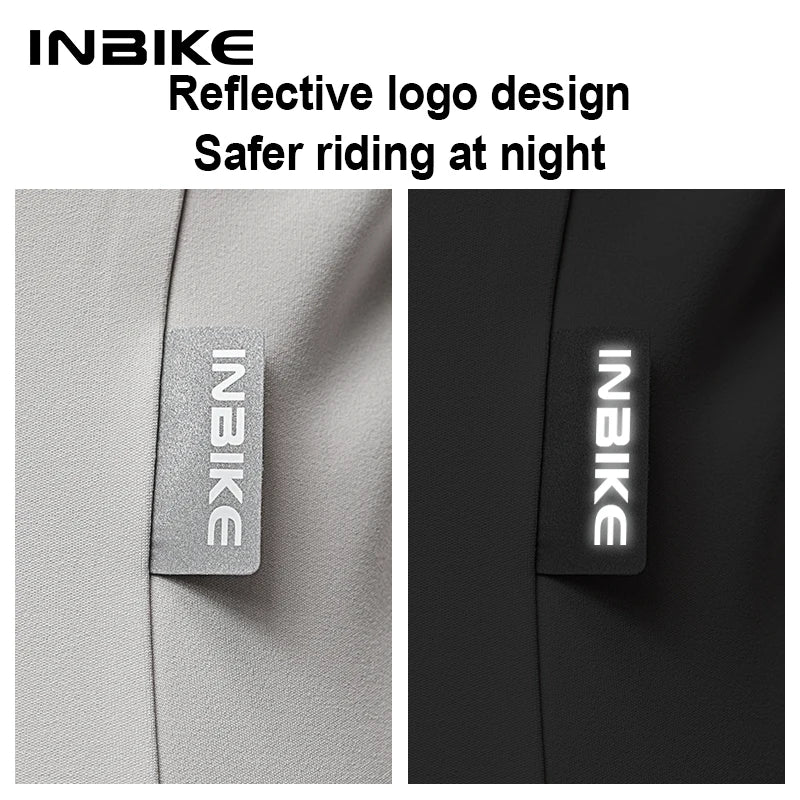 INBIKE Women's Fleece Thermal Cycling Jersey Windproof Jacket