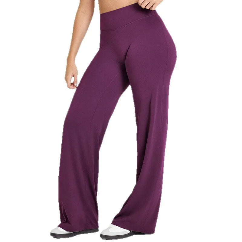 NCLAGEN SoftMotion Yoga Pants Women Mid-Waist Gym Leggings