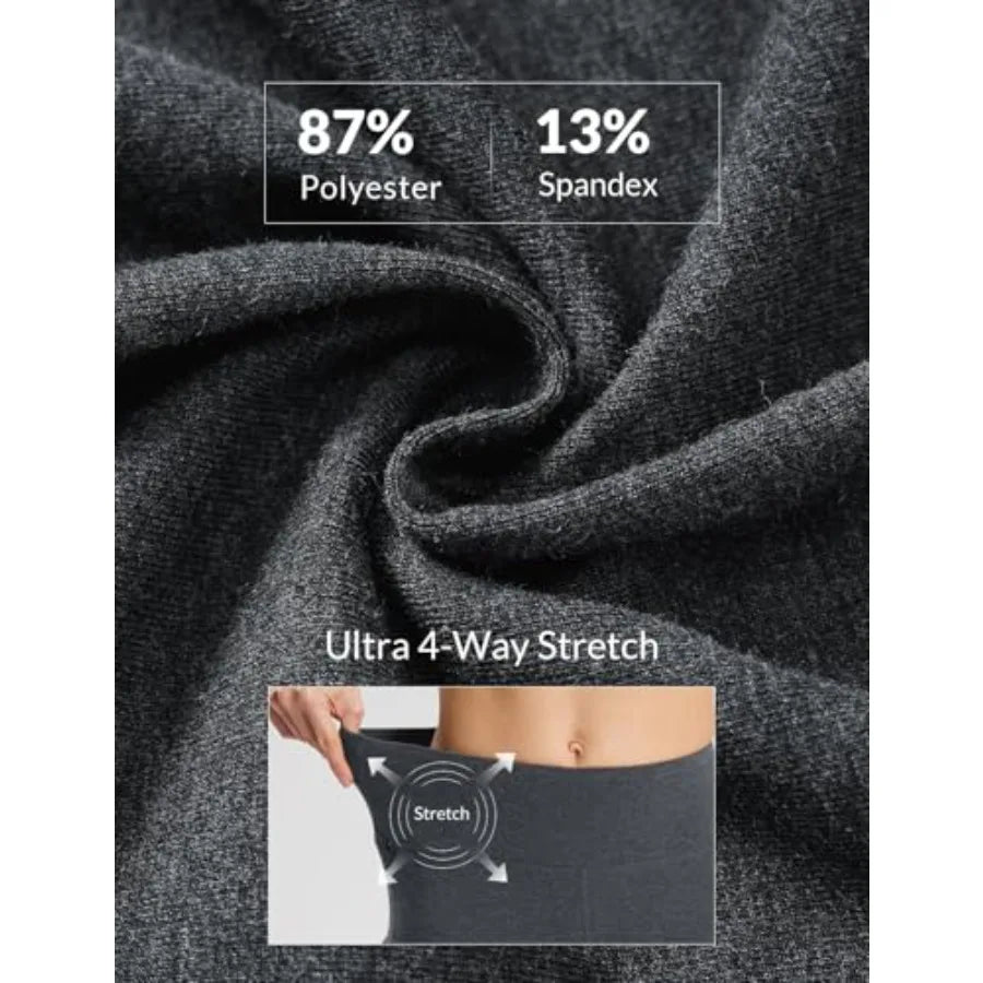 Women's 21" Capri Pants with Pockets, High Waist Tummy Control Yoga Leggings for Summer Workout
