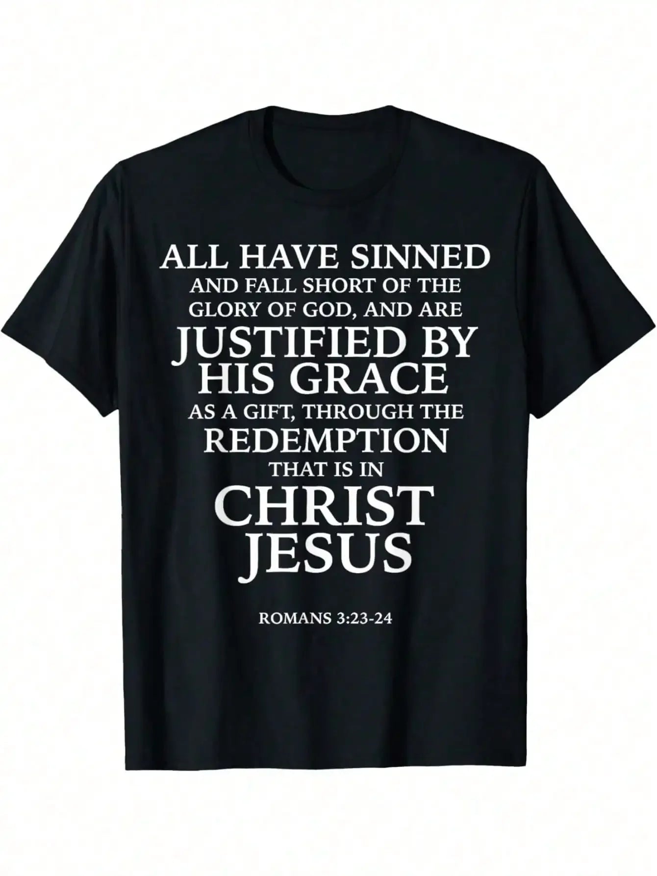 MNHK All Have Sinned Romans 3 23 24 Scripture TeeWear