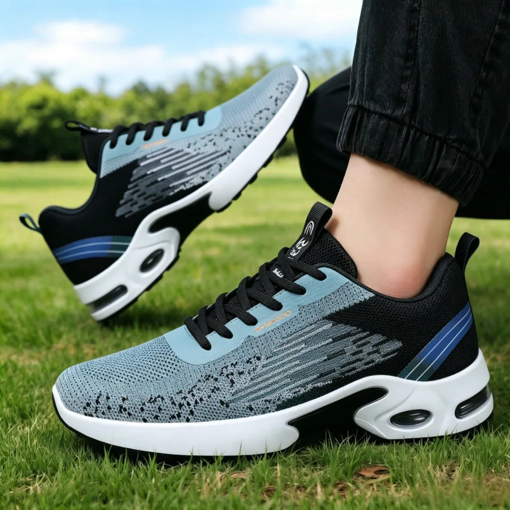 Men's Breathable Running Shoes With Air Cushion Support