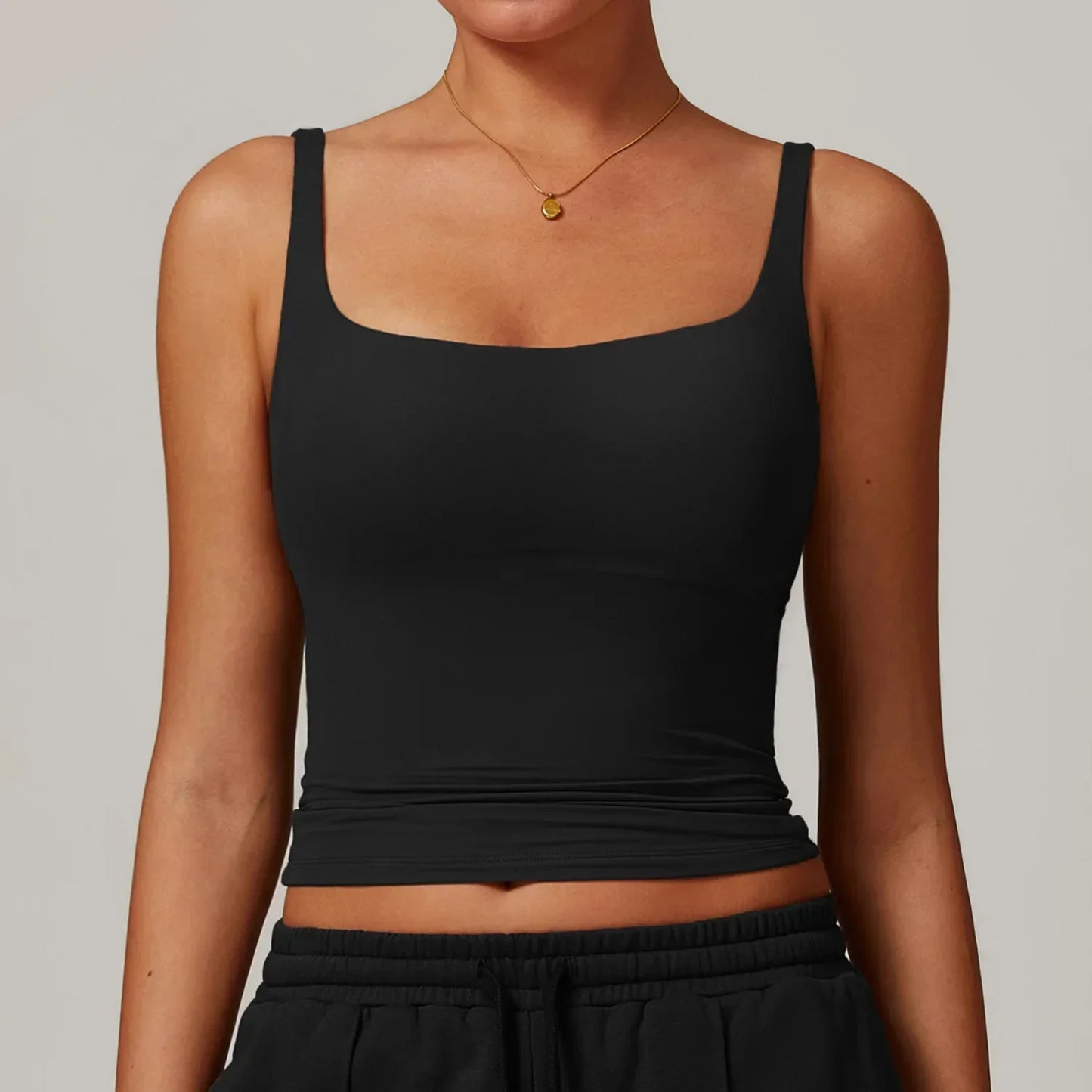 Women's Fitness Yoga Bra Racerback Sports Top Nylon Breathable