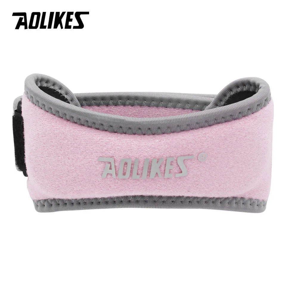 1PCS Adjustable Knee Patellar Tendon Support Strap Band Knee Support Brace Pads for Running basketball Outdoor Sport