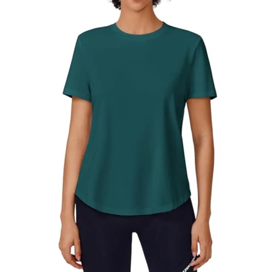 Soft Lightweight Workout Tops For Women UPF 50 Plus QuickDry