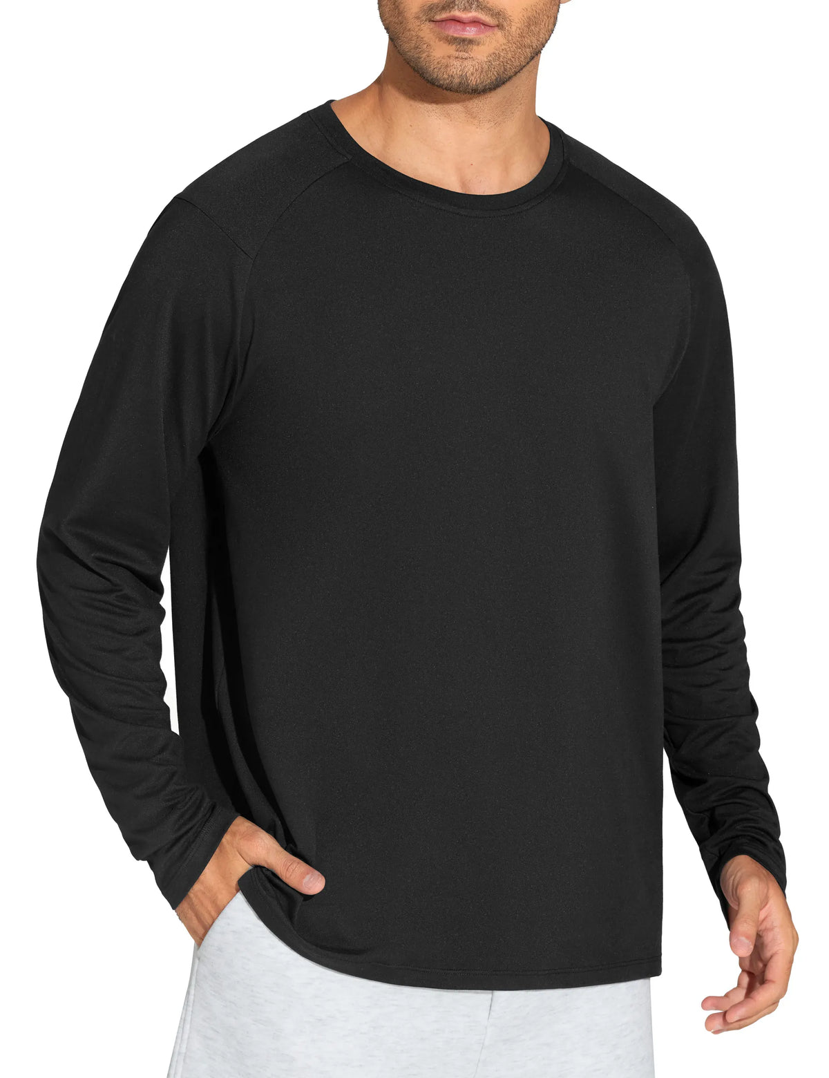 The Gym People Men Lightweight UPF Athletic Pullover Top