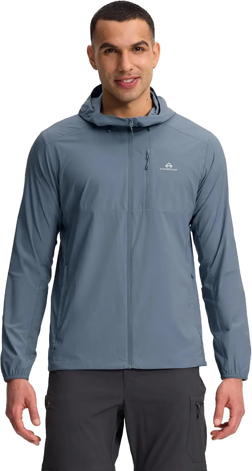 Pioneer Camp Men's UPF 100 Sun Protection Hoodie Jacket