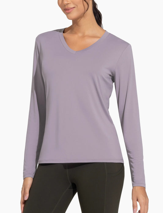 The Gym People Women Lightweight Long Sleeve Workout Top