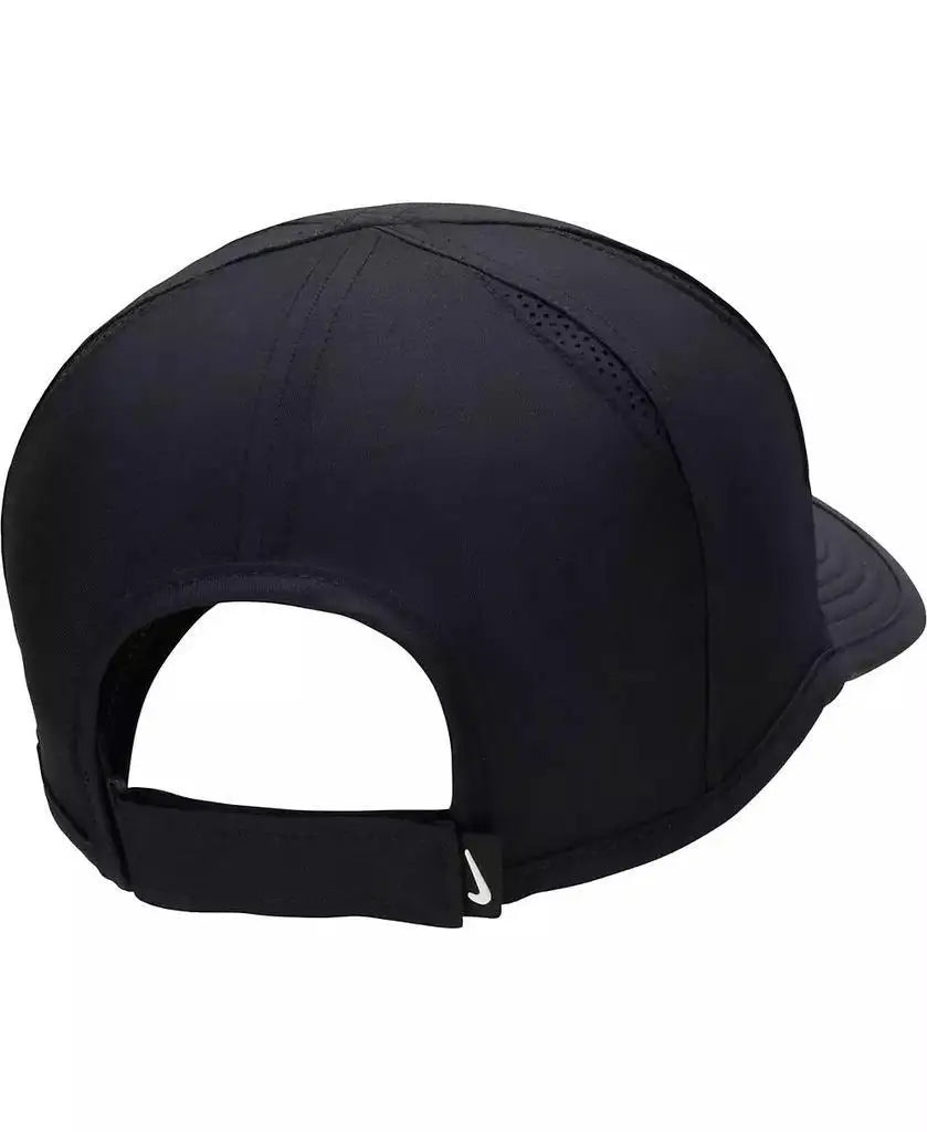 Nike Featherweight Unisex Lightweight Running Cap Black Sporty Accessory for Men & Women