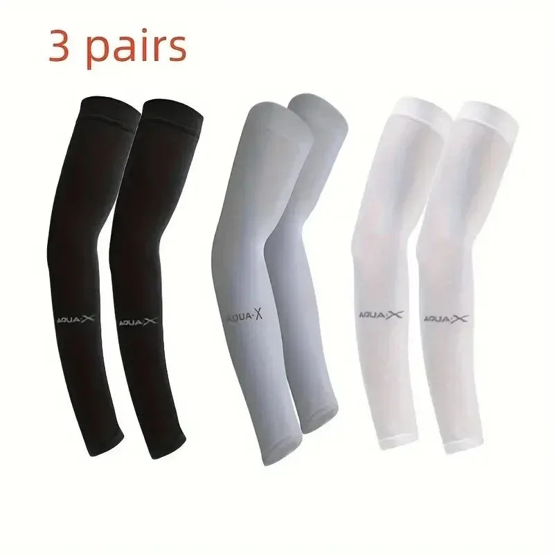 Cooling Breathable UV Protection Sun Sleeves For Sports