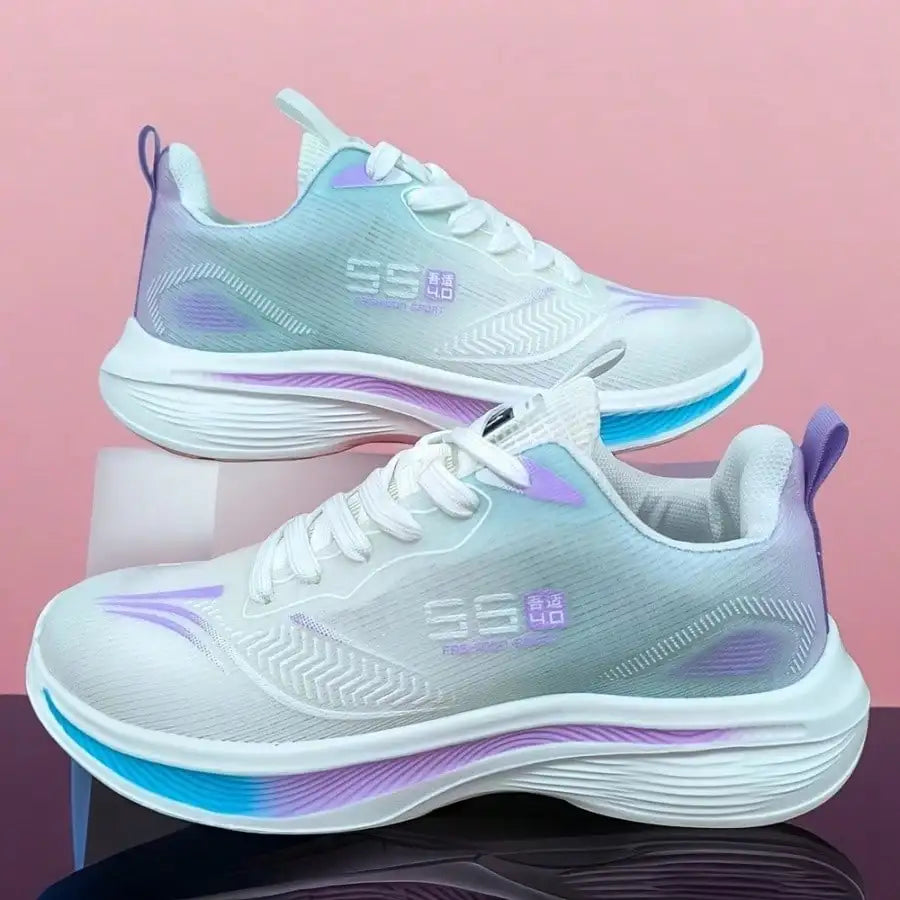 Unisex Breathable Mesh Sneakers Lightweight Athletic Running Shoes