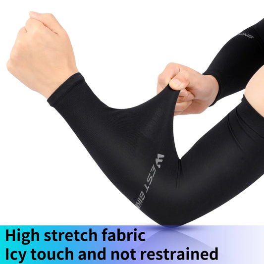 West Biking Cooling Arm Sleeves With Upf50 Protection