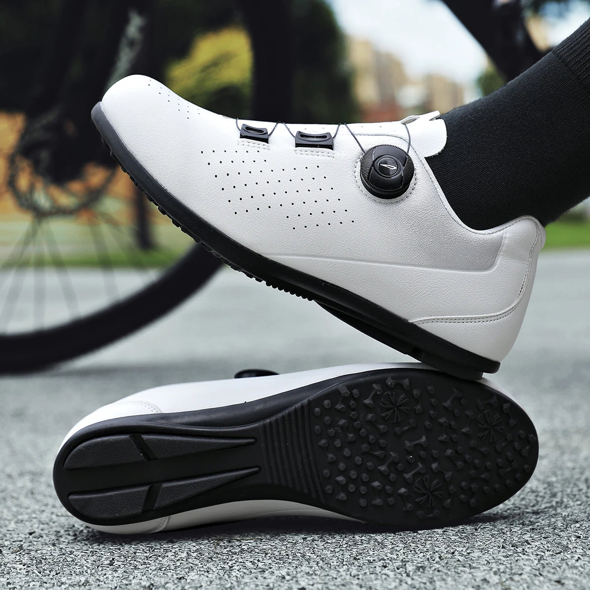 Yuyin Men's And Women's Road Cycling Shoes With Self-Locking Cleats